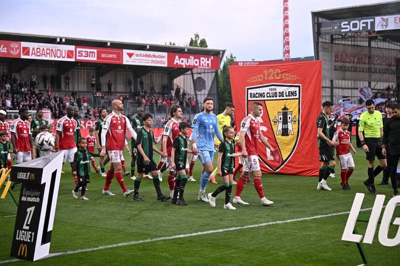 Football. Ligue 1. Stade Brestois 29 - RC Lens. 24.04.2026