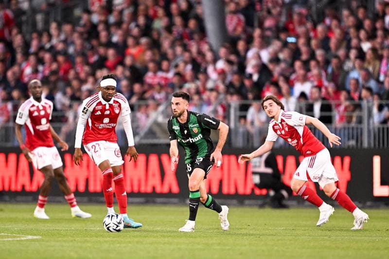 Football. Ligue 1. Stade Brestois 29 - RC Lens. 24.04.2026