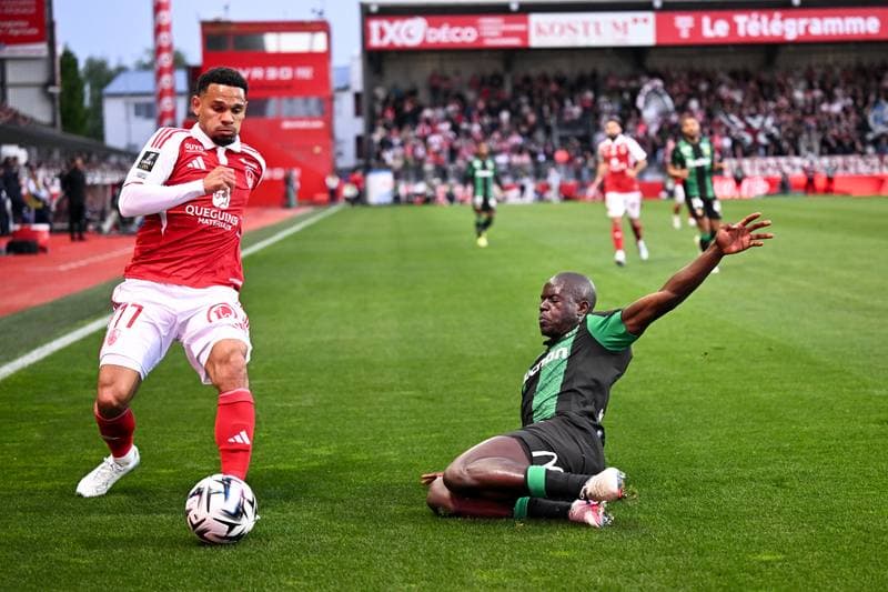 Football. Ligue 1. Stade Brestois 29 - RC Lens. 24.04.2026