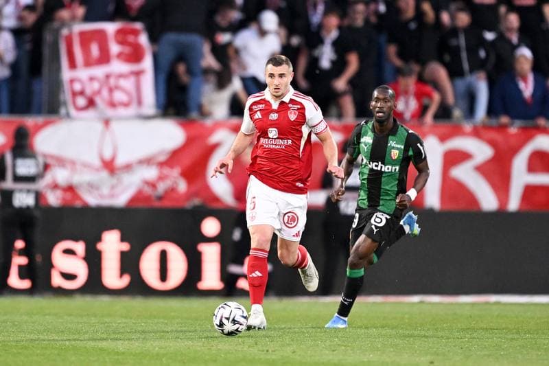 Football. Ligue 1. Stade Brestois 29 - RC Lens. 24.04.2026