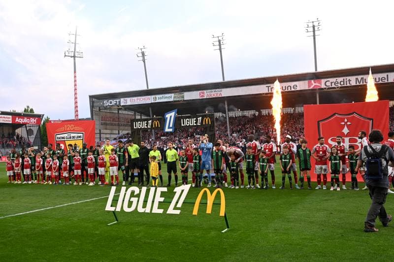 Football. Ligue 1. Stade Brestois 29 - RC Lens. 24.04.2026