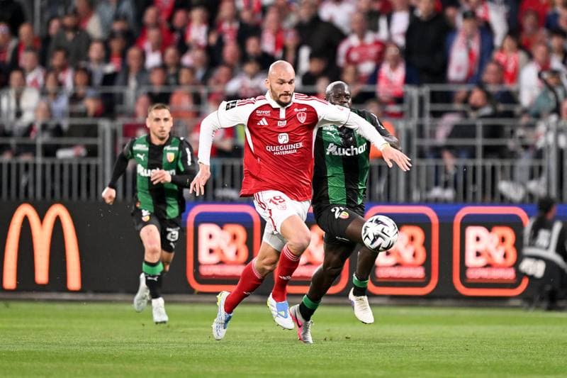 Football. Ligue 1. Stade Brestois 29 - RC Lens. 24.04.2026