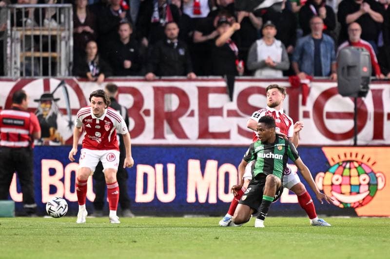Football. Ligue 1. Stade Brestois 29 - RC Lens. 24.04.2026
