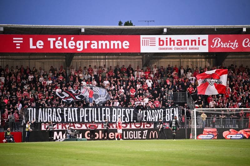 Football. Ligue 1. Stade Brestois 29 - RC Lens. 24.04.2026