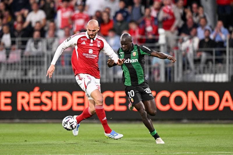 Football. Ligue 1. Stade Brestois 29 - RC Lens. 24.04.2026