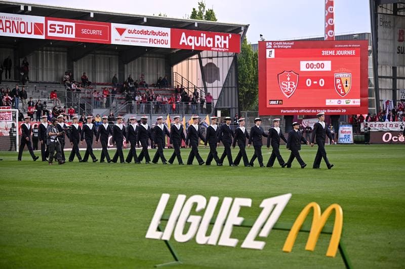 Football. Ligue 1. Stade Brestois 29 - RC Lens. 24.04.2026