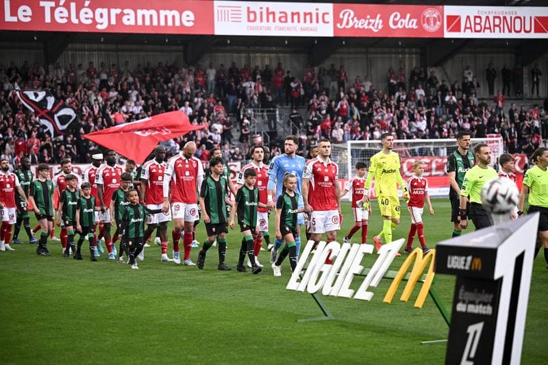 Football. Ligue 1. Stade Brestois 29 - RC Lens. 24.04.2026