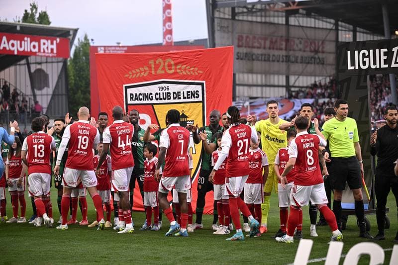 Football. Ligue 1. Stade Brestois 29 - RC Lens. 24.04.2026