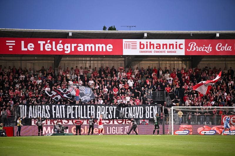 Football. Ligue 1. Stade Brestois 29 - RC Lens. 24.04.2026