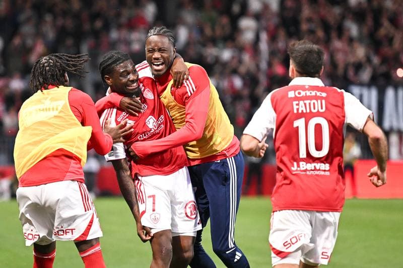 Football. Ligue 1. Stade Brestois 29 - RC Lens. 24.04.2026