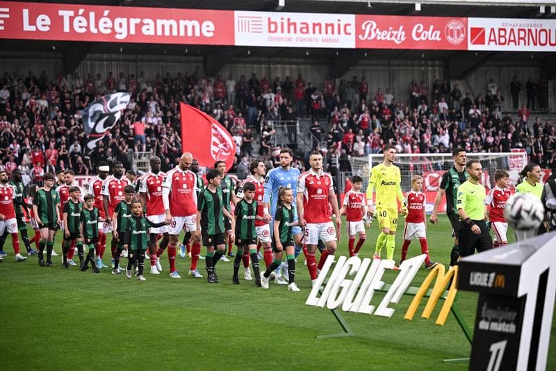 Football. Ligue 1. Stade Brestois 29 - RC Lens. 24.04.2026