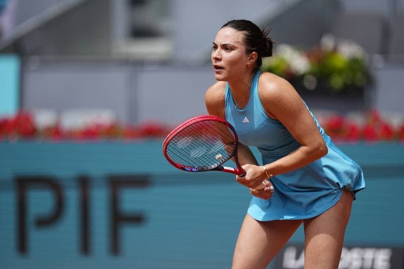 Tennis. Mutua Madrid Open. Karolina Pliskova - Maria Sakkari. 24.04.2026