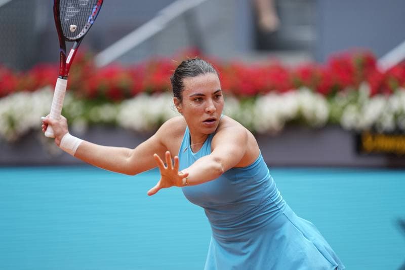 Tennis. Mutua Madrid Open. Karolina Pliskova - Maria Sakkari. 24.04.2026
