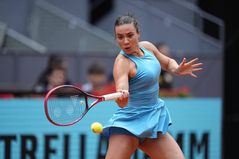 Tennis. Mutua Madrid Open. Karolina Pliskova - Maria Sakkari. 24.04.2026