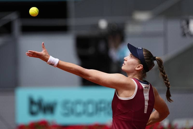 Tennis. Mutua Madrid Open. Karolina Pliskova - Maria Sakkari. 24.04.2026
