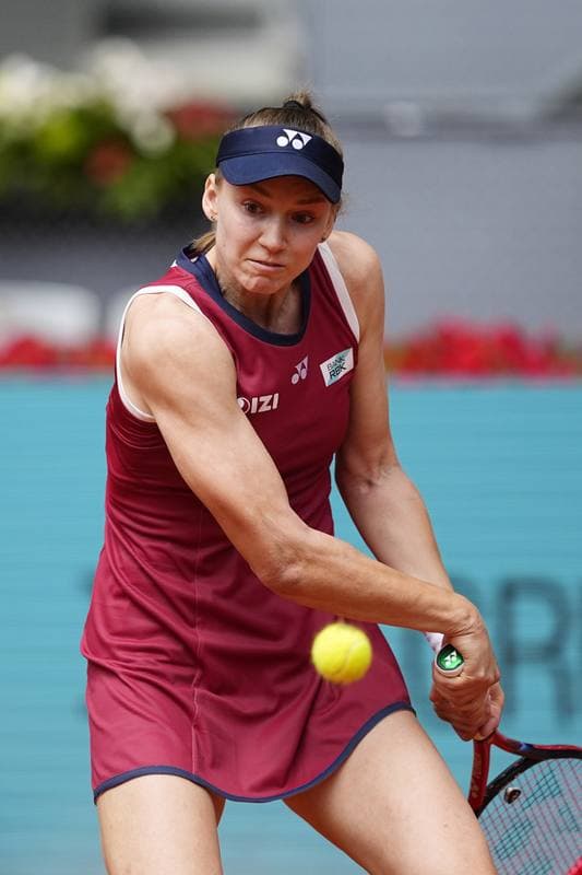 Tennis. Mutua Madrid Open. Karolina Pliskova - Maria Sakkari. 24.04.2026
