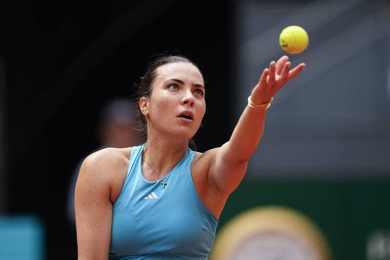 Tennis. Mutua Madrid Open. Karolina Pliskova - Maria Sakkari. 24.04.2026