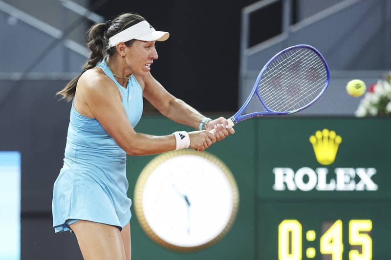 Tennis. Mutua Madrid Open. Karolina Pliskova - Maria Sakkari. 24.04.2026