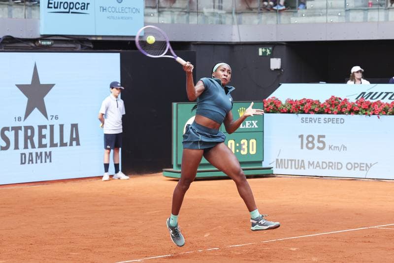 Tennis. Mutua Madrid Open. Karolina Pliskova - Maria Sakkari. 24.04.2026
