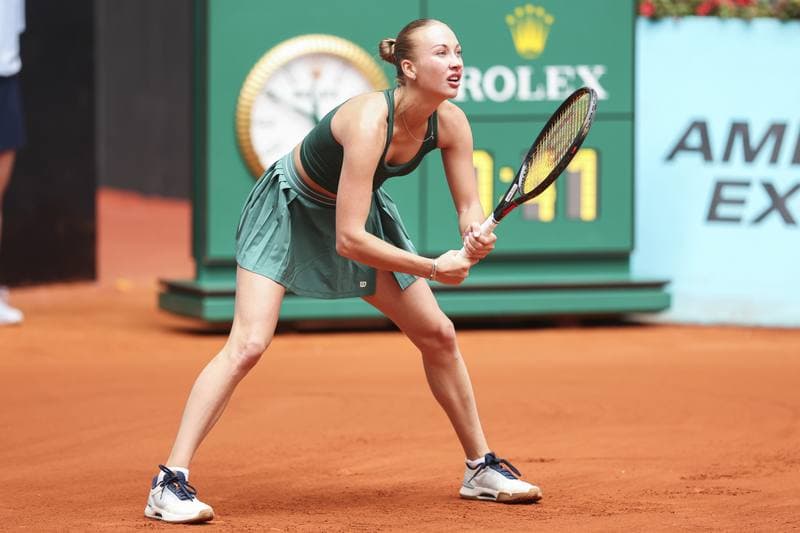 Tennis. Mutua Madrid Open. Karolina Pliskova - Maria Sakkari. 24.04.2026