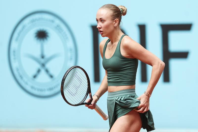 Tennis. Mutua Madrid Open. Karolina Pliskova - Maria Sakkari. 24.04.2026