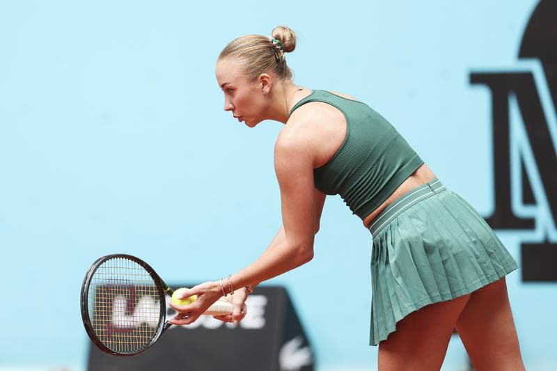 Tennis. Mutua Madrid Open. Karolina Pliskova - Maria Sakkari. 24.04.2026