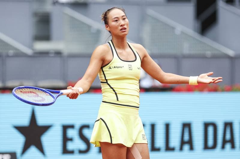 Tennis. Mutua Madrid Open. Karolina Pliskova - Maria Sakkari. 24.04.2026