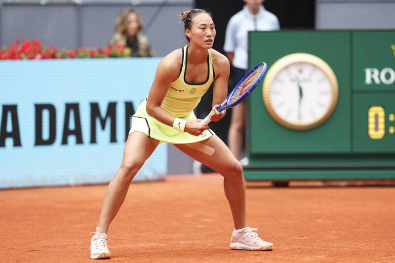 Tennis. Mutua Madrid Open. Karolina Pliskova - Maria Sakkari. 24.04.2026