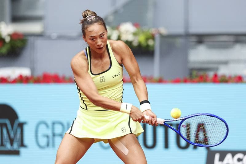 Tennis. Mutua Madrid Open. Karolina Pliskova - Maria Sakkari. 24.04.2026