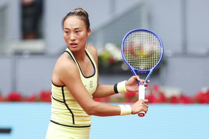 Tennis. Mutua Madrid Open. Karolina Pliskova - Maria Sakkari. 24.04.2026