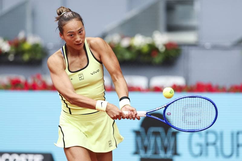 Tennis. Mutua Madrid Open. Karolina Pliskova - Maria Sakkari. 24.04.2026