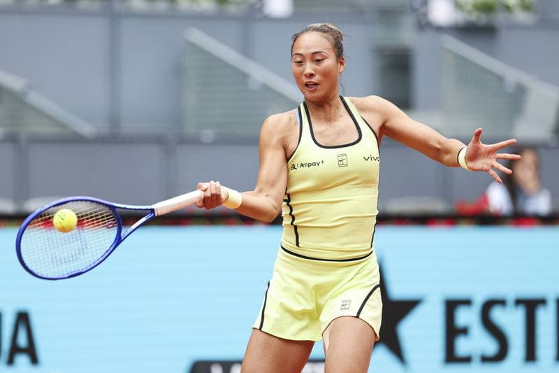Tennis. Mutua Madrid Open. Karolina Pliskova - Maria Sakkari. 24.04.2026