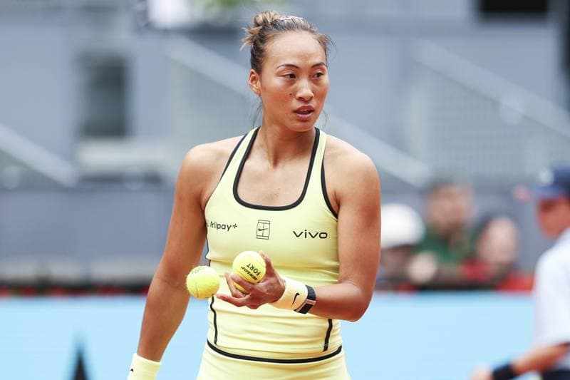 Tennis. Mutua Madrid Open. Karolina Pliskova - Maria Sakkari. 24.04.2026