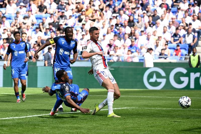 Football. Ligue 1. Olympique Lyonnais - AJ Auxerre. 25.04.2026
