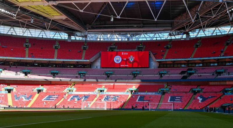 Football. Emirates FA Cup. Manchester City - Southampton. 25.04.2026