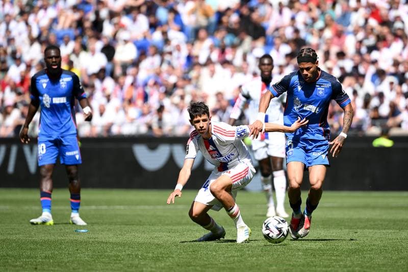 Football. Ligue 1. Olympique Lyonnais - AJ Auxerre. 25.04.2026