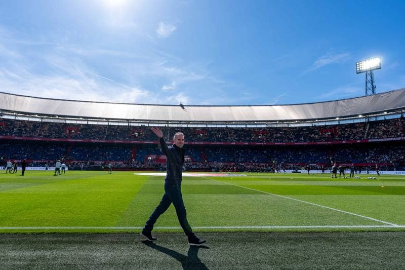 Football. Eredivisie. Feyenoord - FC Groningen. 25.04.2026