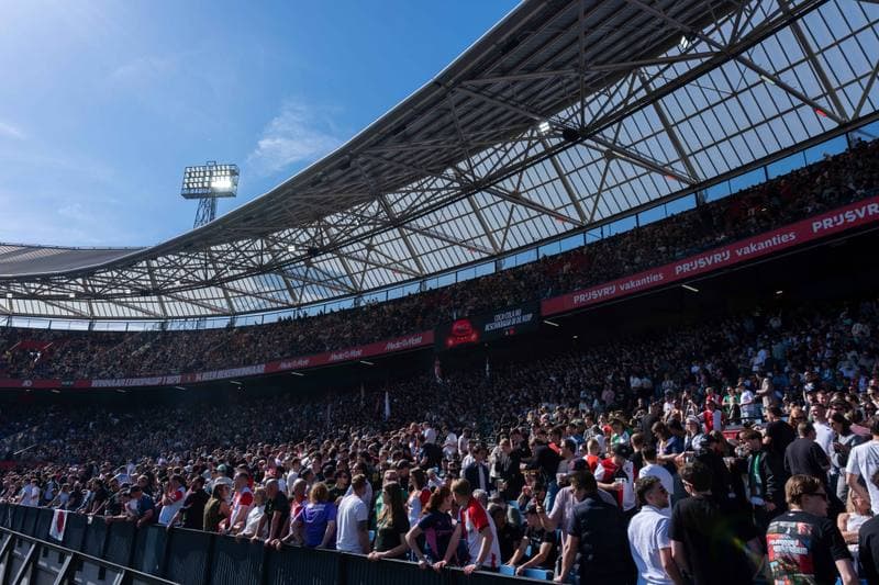 Football. Eredivisie. Feyenoord - FC Groningen. 25.04.2026