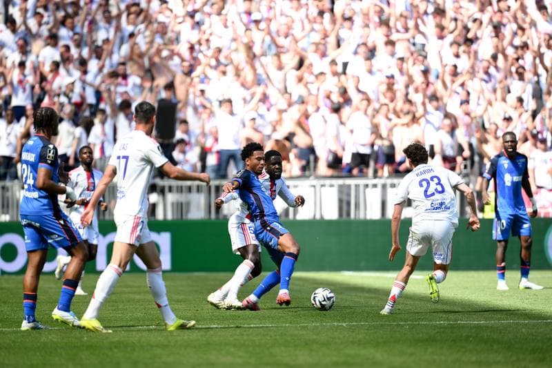 Football. Ligue 1. Olympique Lyonnais - AJ Auxerre. 25.04.2026