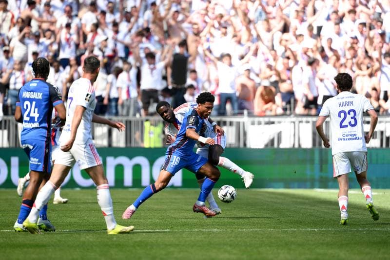 Football. Ligue 1. Olympique Lyonnais - AJ Auxerre. 25.04.2026
