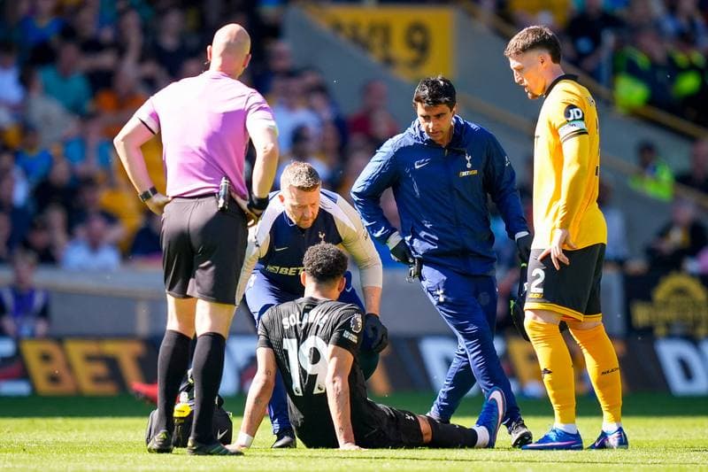 Football. Premier League. Wolverhampton Wanderers - Tottenham Hotspur. 25.04.2026