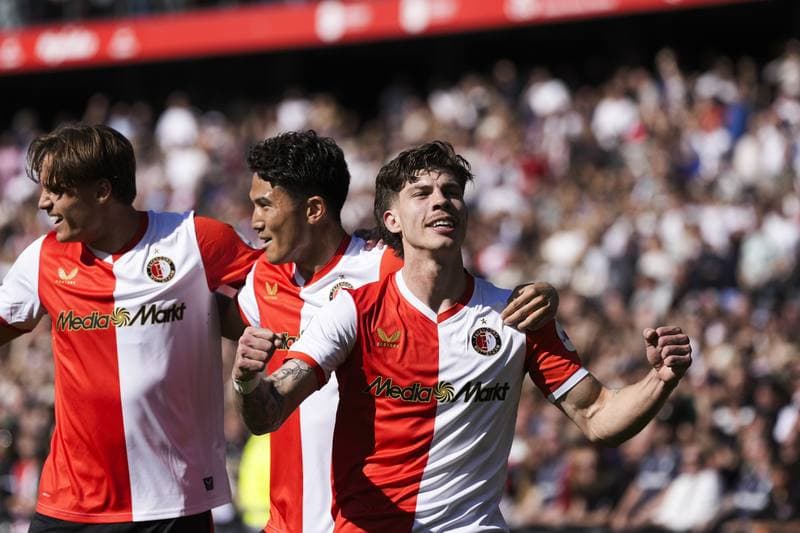 Football. Eredivisie. Feyenoord - FC Groningen. 25.04.2026