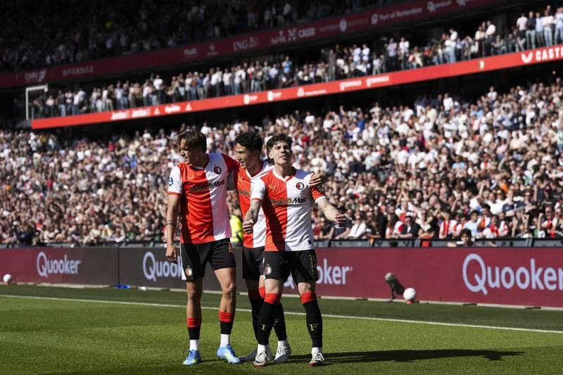 Football. Eredivisie. Feyenoord - FC Groningen. 25.04.2026