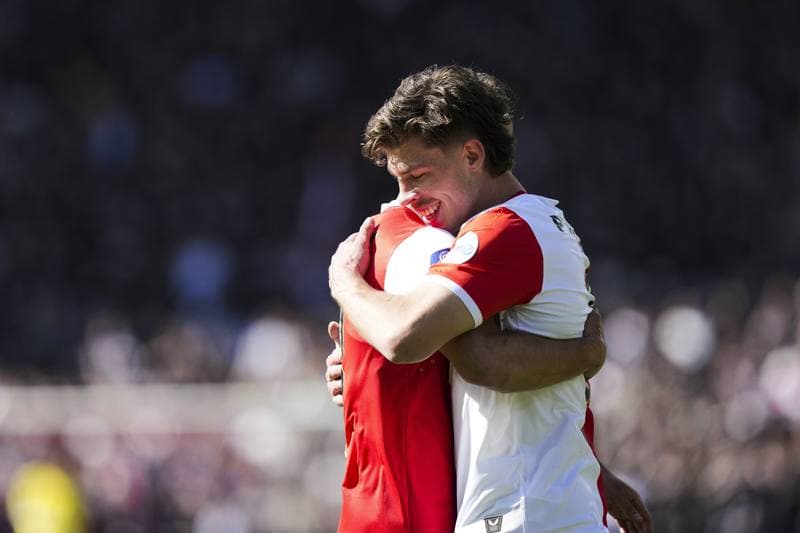 Football. Eredivisie. Feyenoord - FC Groningen. 25.04.2026