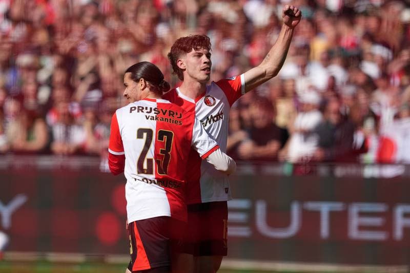 Football. Eredivisie. Feyenoord - FC Groningen. 25.04.2026