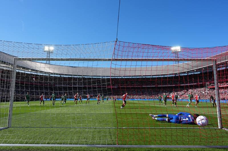 Football. Eredivisie. Feyenoord - FC Groningen. 25.04.2026