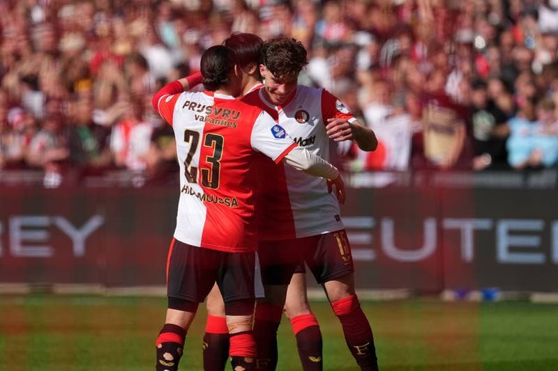 Football. Eredivisie. Feyenoord - FC Groningen. 25.04.2026