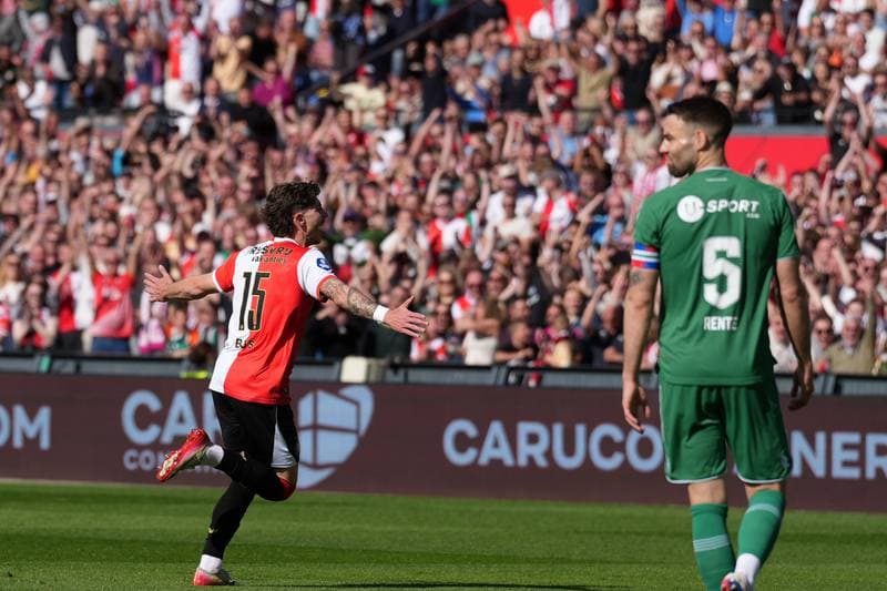 Football. Eredivisie. Feyenoord - FC Groningen. 25.04.2026