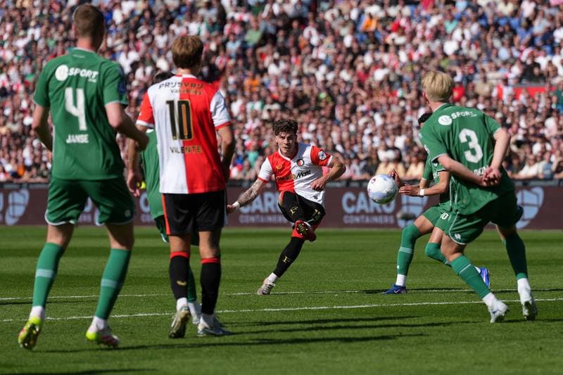 Football. Eredivisie. Feyenoord - FC Groningen. 25.04.2026
