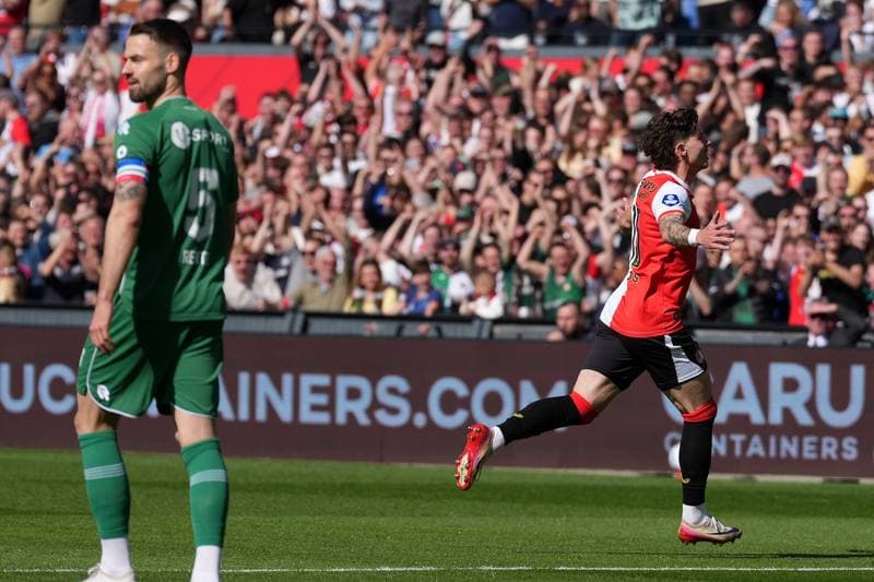 Football. Eredivisie. Feyenoord - FC Groningen. 25.04.2026
